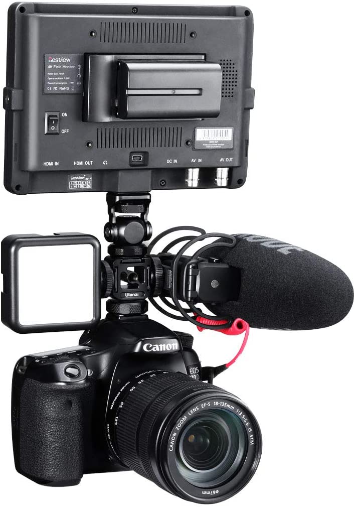 Cold Shoe Mounts để gắn Monitor/Micro/đèn LED - ULANZI PT-12 (FUGAB)