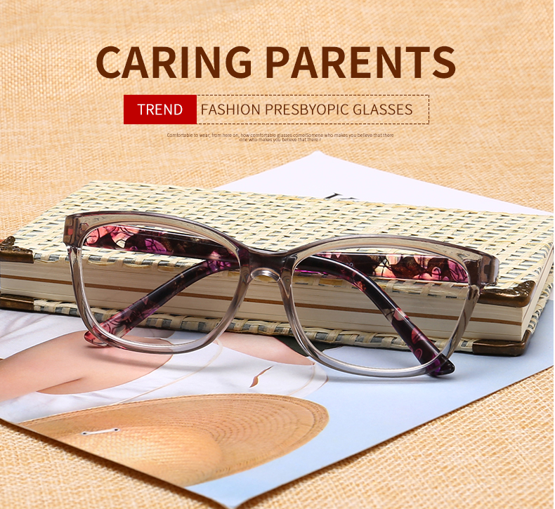 New pc presbyopia trends unisex hd computer radiation protection lens + 100 + 150 + 200 + 250 + 300 + 350 + 400