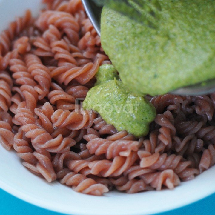 Twisted shape brown rice noodles