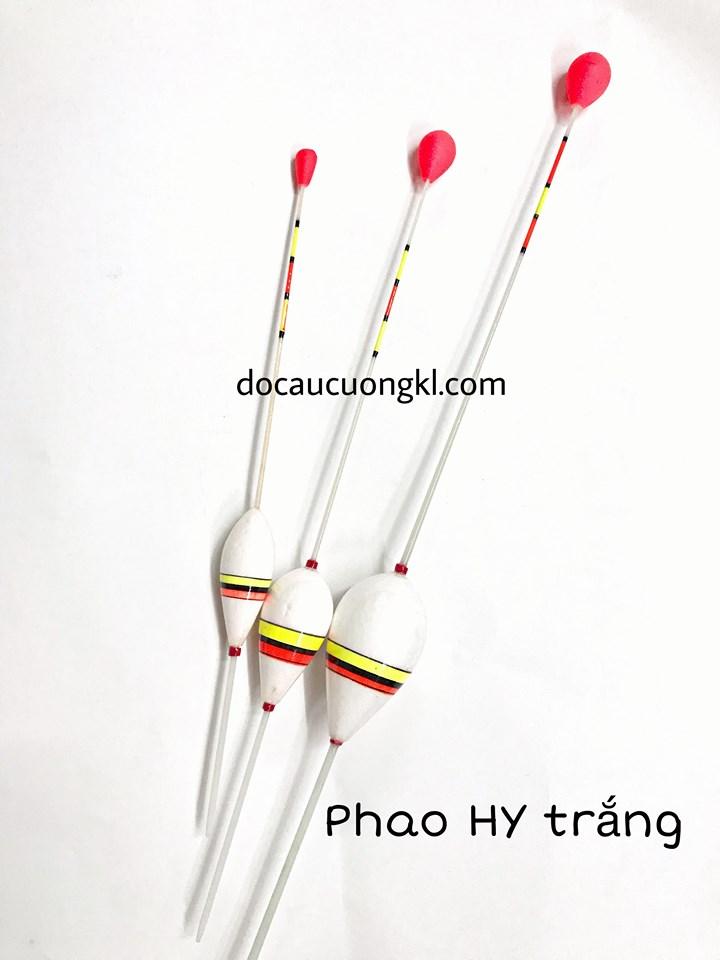 Phao HY Trắng câu cá các cỡ