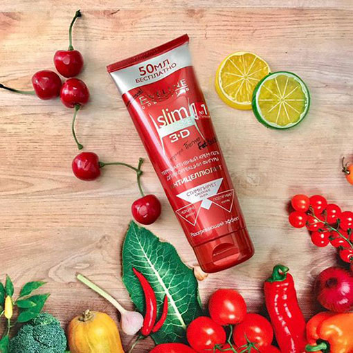 Kem tan mỡ bụng đùi Eveline Slim Extreme 4D Nga 250ml
