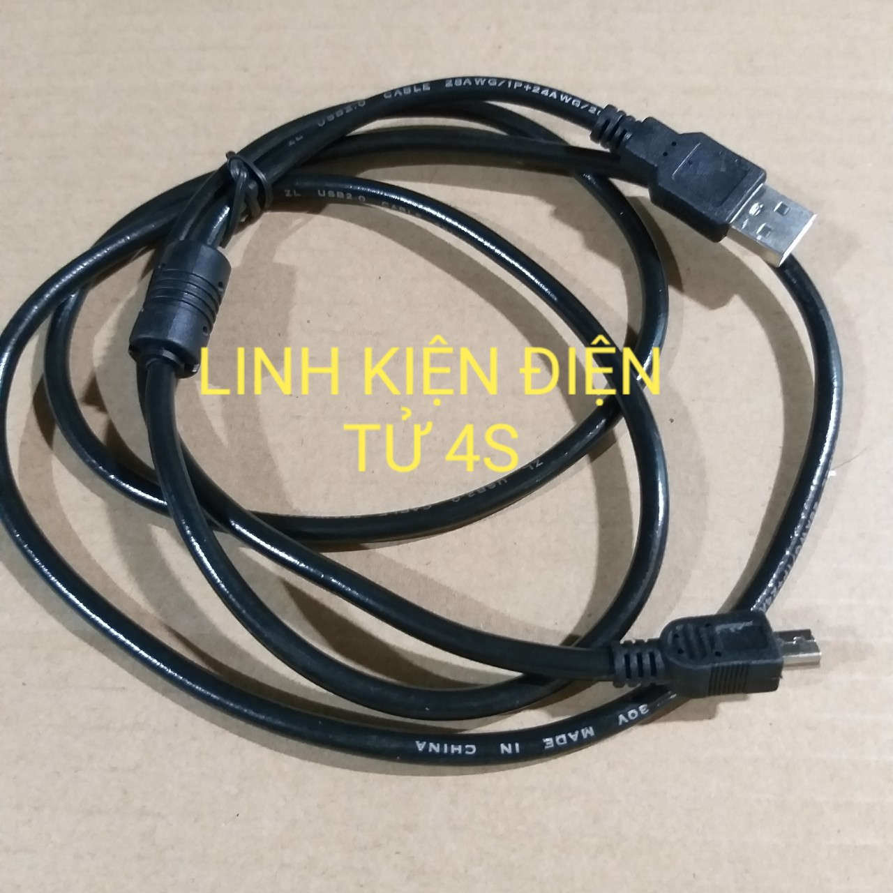[HCM]CÁP USB RA MINI USB_ĐẦU KTS HÌNH THANG
