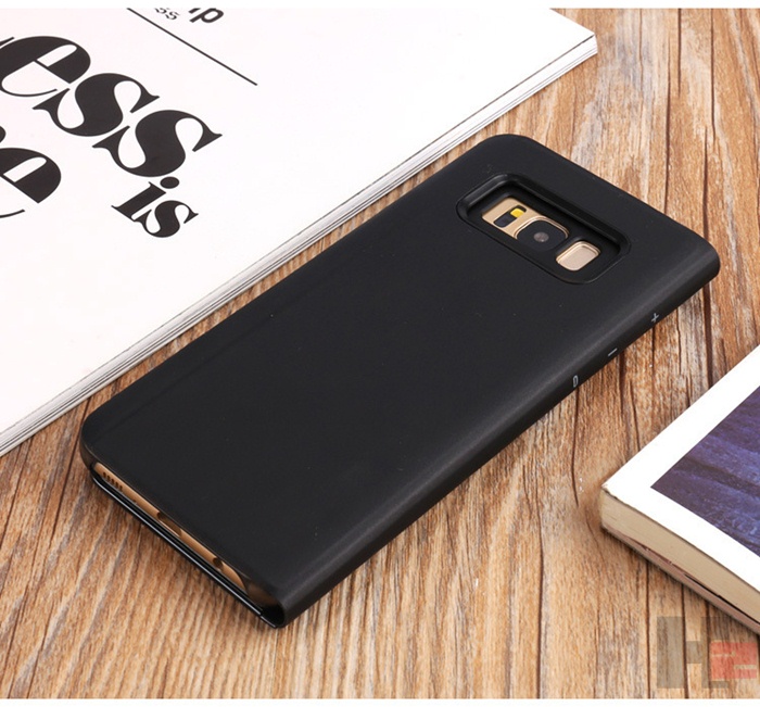 [HCM]BAO DA CLEAR VIEW COPY GALAXY S10/ S10+/ S8+/ S9/ S9+ ĐEN