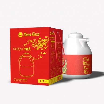 Phích nước pha trà 1,3 lít Rạng Đông 1355TS