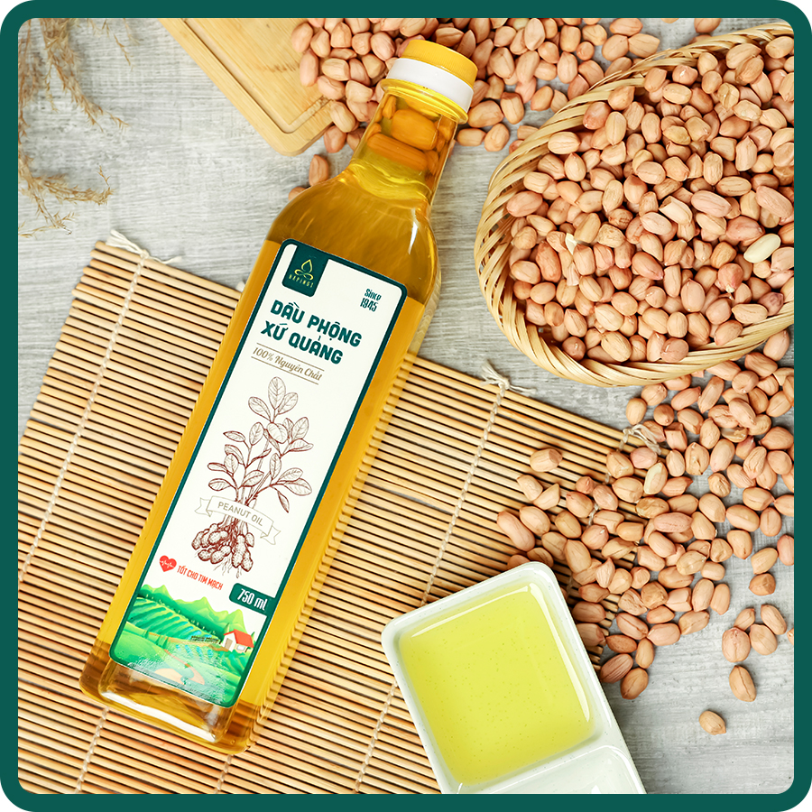 Dầu đậu phộng Quảng Nam HAPINUT