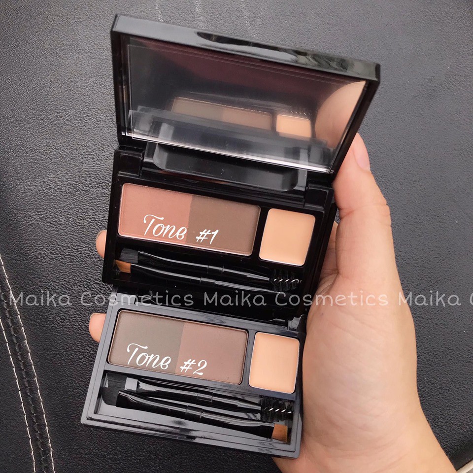Bột kẻ chân mày Vacossi Natural Studio Eyebrow Kit