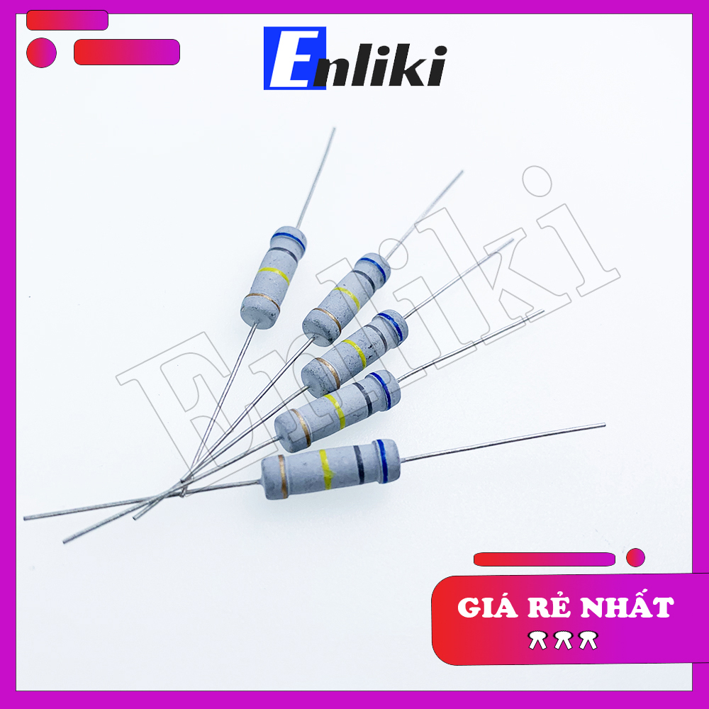 2 Chiếc Điện Trở 3.3Kohm 3.3K Công Suất 2W 5%