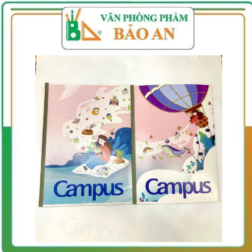 Lốc 10 quyển vở kẻ ngang campus picnic 80 trang