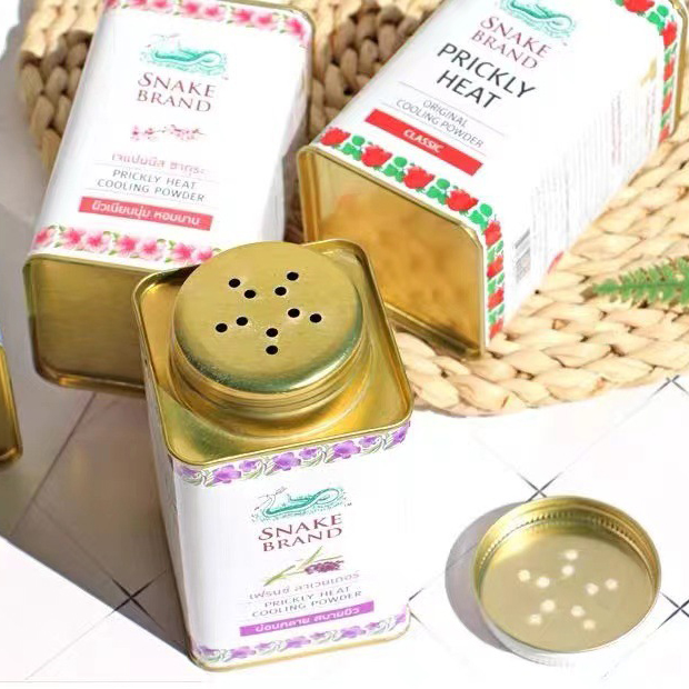 Phấn lạnh Snake Prickly Heat Thái Lan 140g