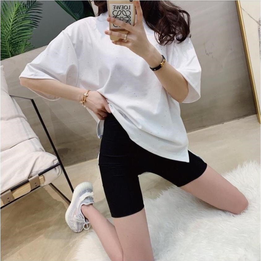 quần thun ôm, quần ngố thun nữ