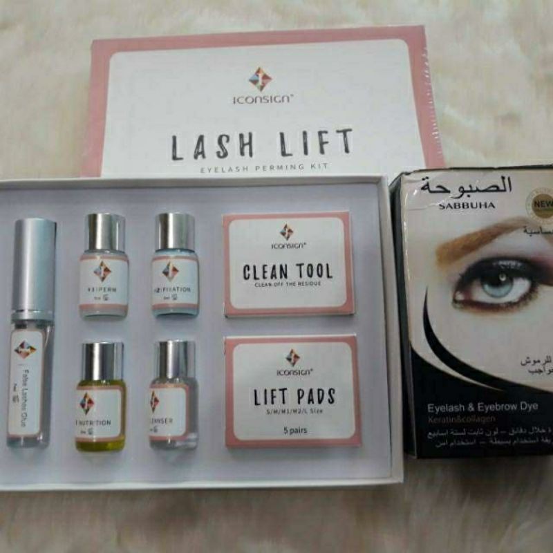 Sét uốn mi kèm phủ đen
