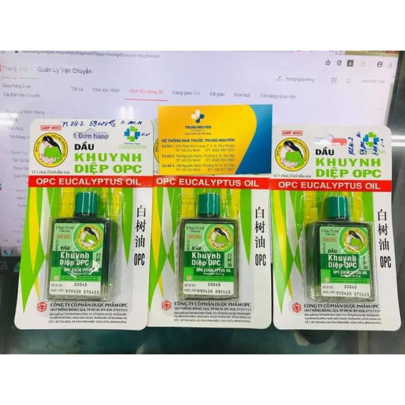 Dầu Khuynh diệp OPC chai 25ml