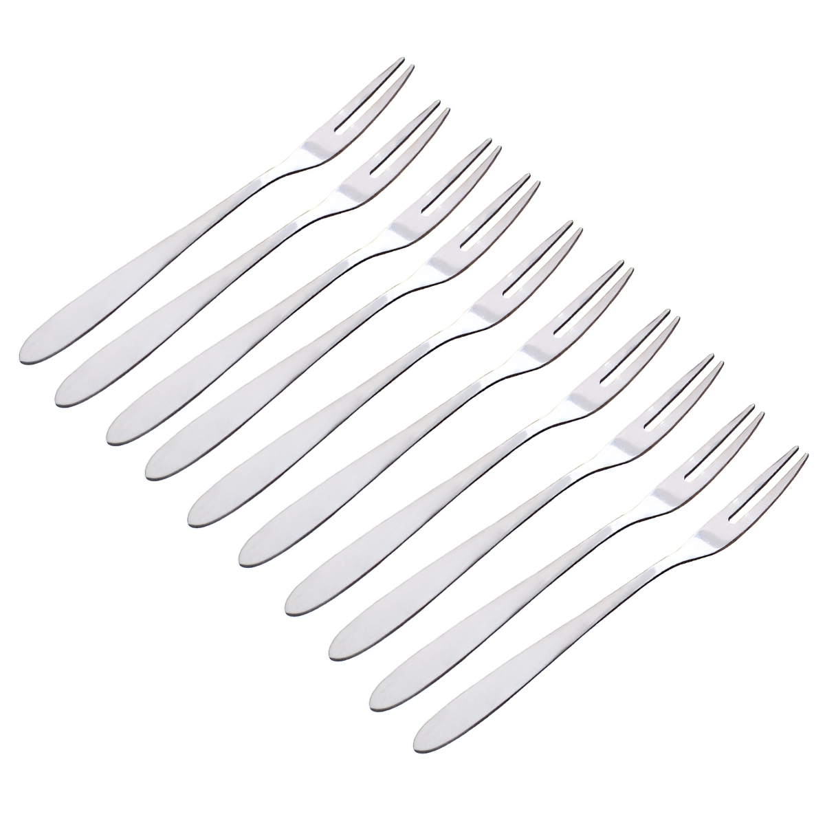 High Quality Stainless Steel Fork Head Type 2 Teeth, 1 Tooth Fruit Fork