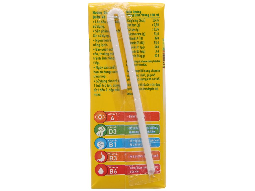 [Thùng 48 Hộp] Sữa Kun Trái Cây Nhiệt Đới 180ml