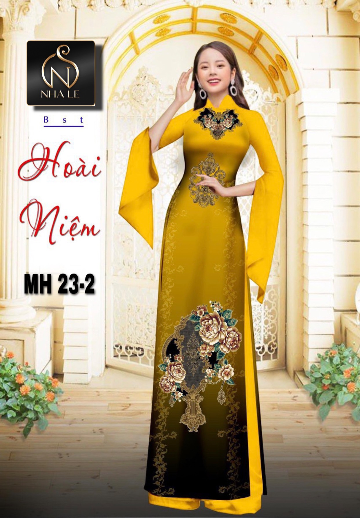 VẢI MAY ÁO DÀI BST HOÀI NIỆM ĐÍNH ĐÁ