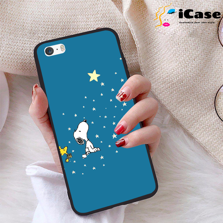 Ốp lưng iPhone 5 viền dẻo TPU BST Snopy