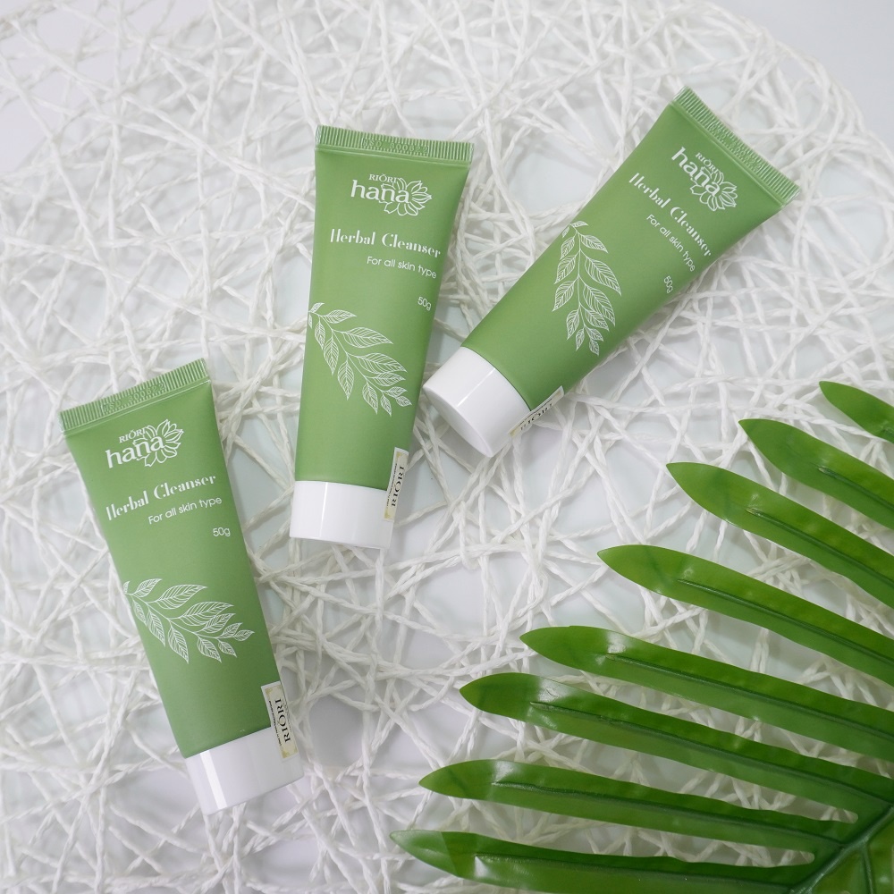 Sữa Rửa Mặt Thảo Dược RIORI Herbal Cleanser 50g