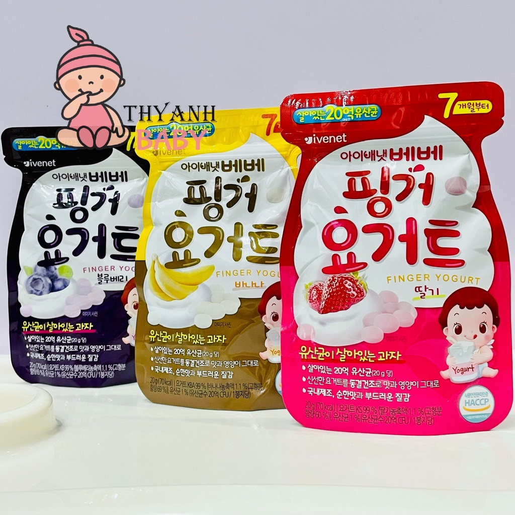 Sữa Chua Khô Ivenet Hàn Quốc Cho Bé