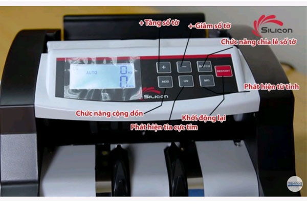 Máy đếm tiền thế hệ mới Silicon MC-2700