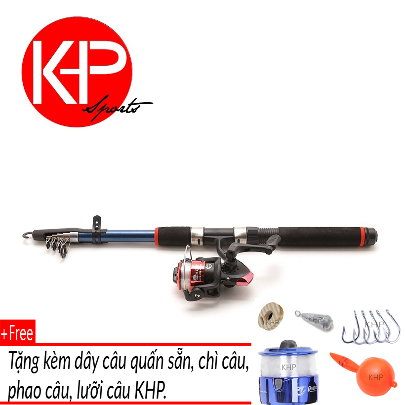 Bộ 1 cần câu và 1 máy + 100m dây 2M4 KHP
