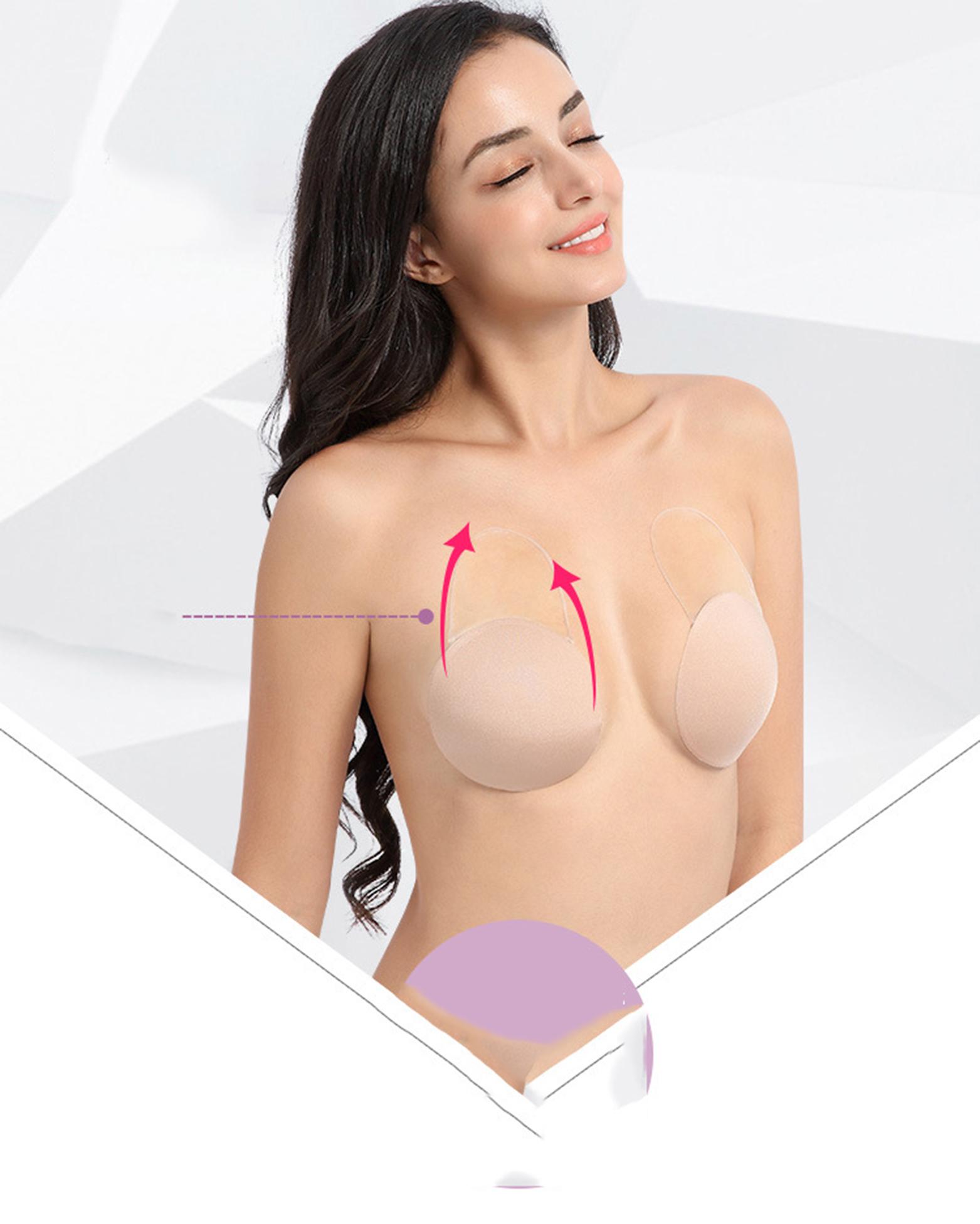 [HCM]Set 2 Miếng Dán Nâng Ngực Đen P005