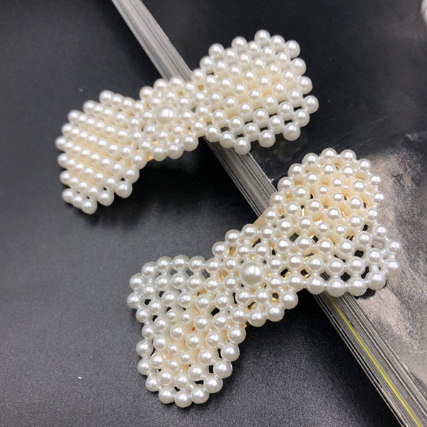 Set 20 Kẹp Tóc Đính Hạt Nhiều Kiểu Dáng