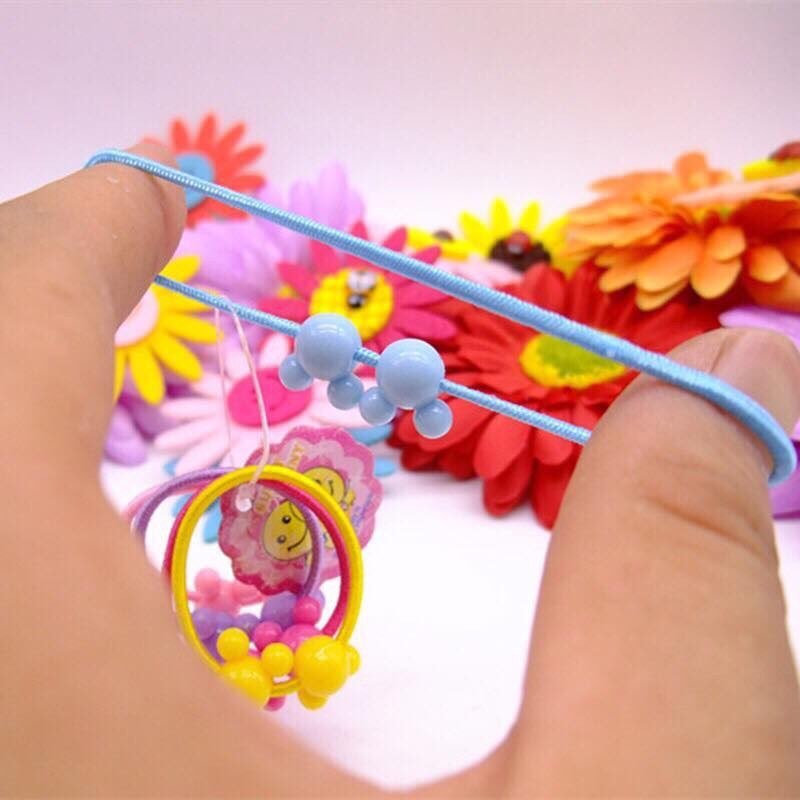 Set 25 chun cột tóc cho bé yêu