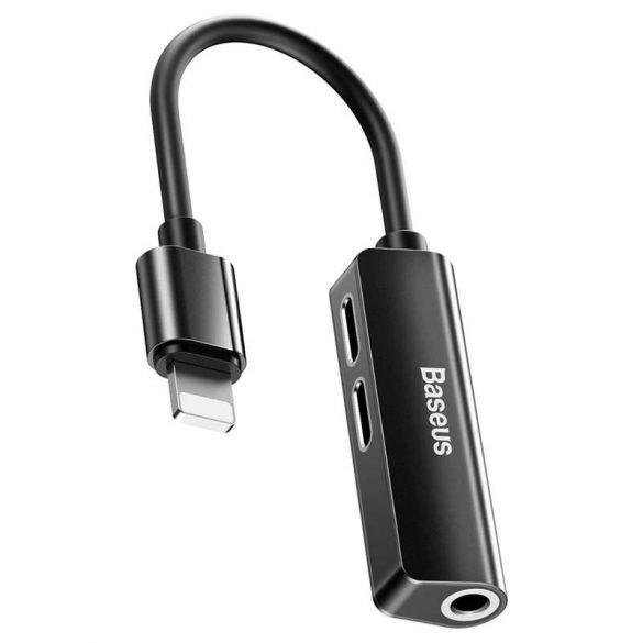 Cáp chuyển đổi Baseus L52 ra 2 đầu lightning + 3.5