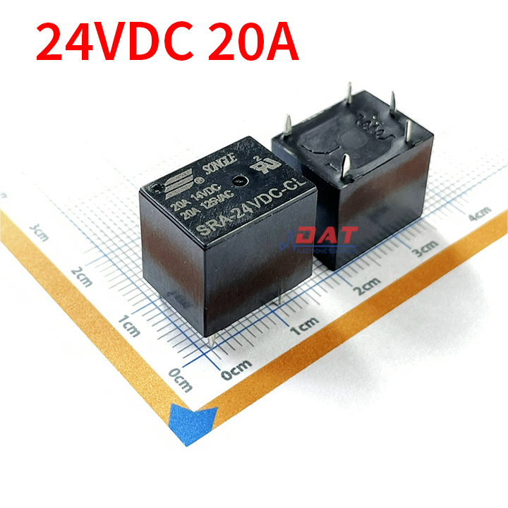 Relay 24VDC 20A 5 Chân SRA-24VDC-CL