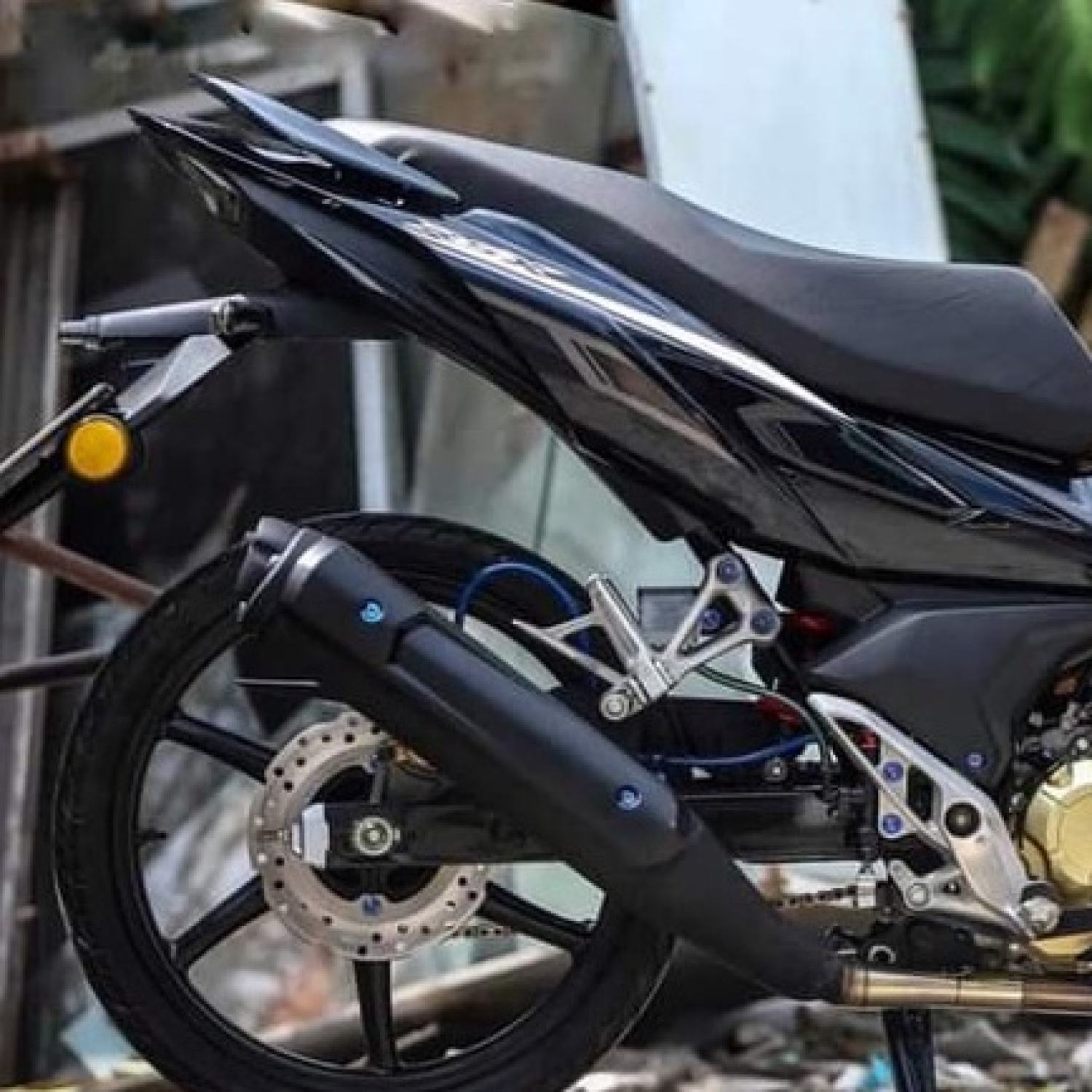 Tem Rời Honda Winner X RSX Đen Chỉ Xám