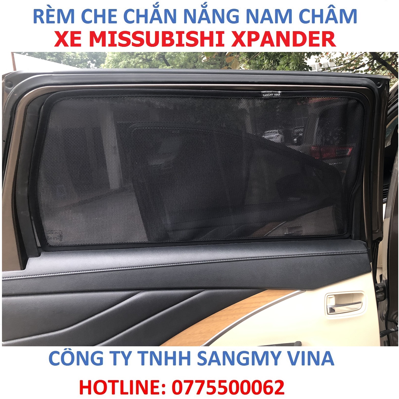 rèm che chắn nắng nam châm xe missubishi Xpander