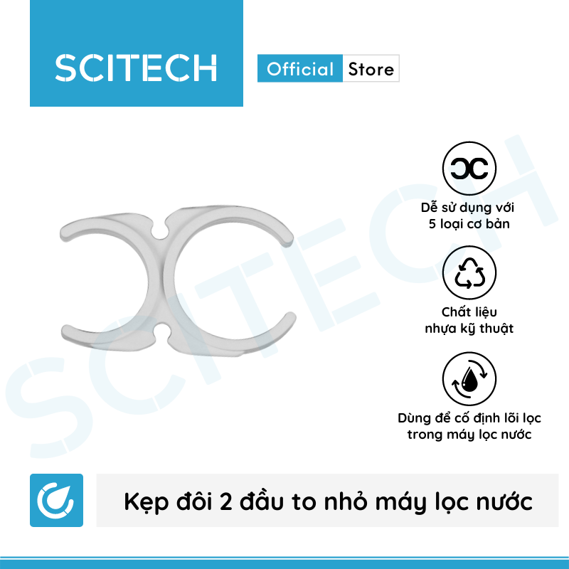 [HCM]Kẹp máy lọc nước - Scitech Water