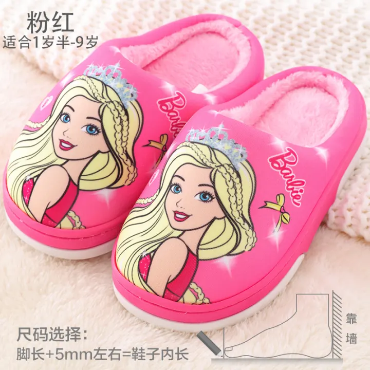 barbie girl slippers