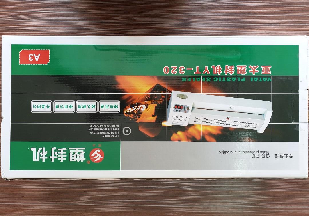[HCM]Máy ép Plastic YT320 Rulo Lớn