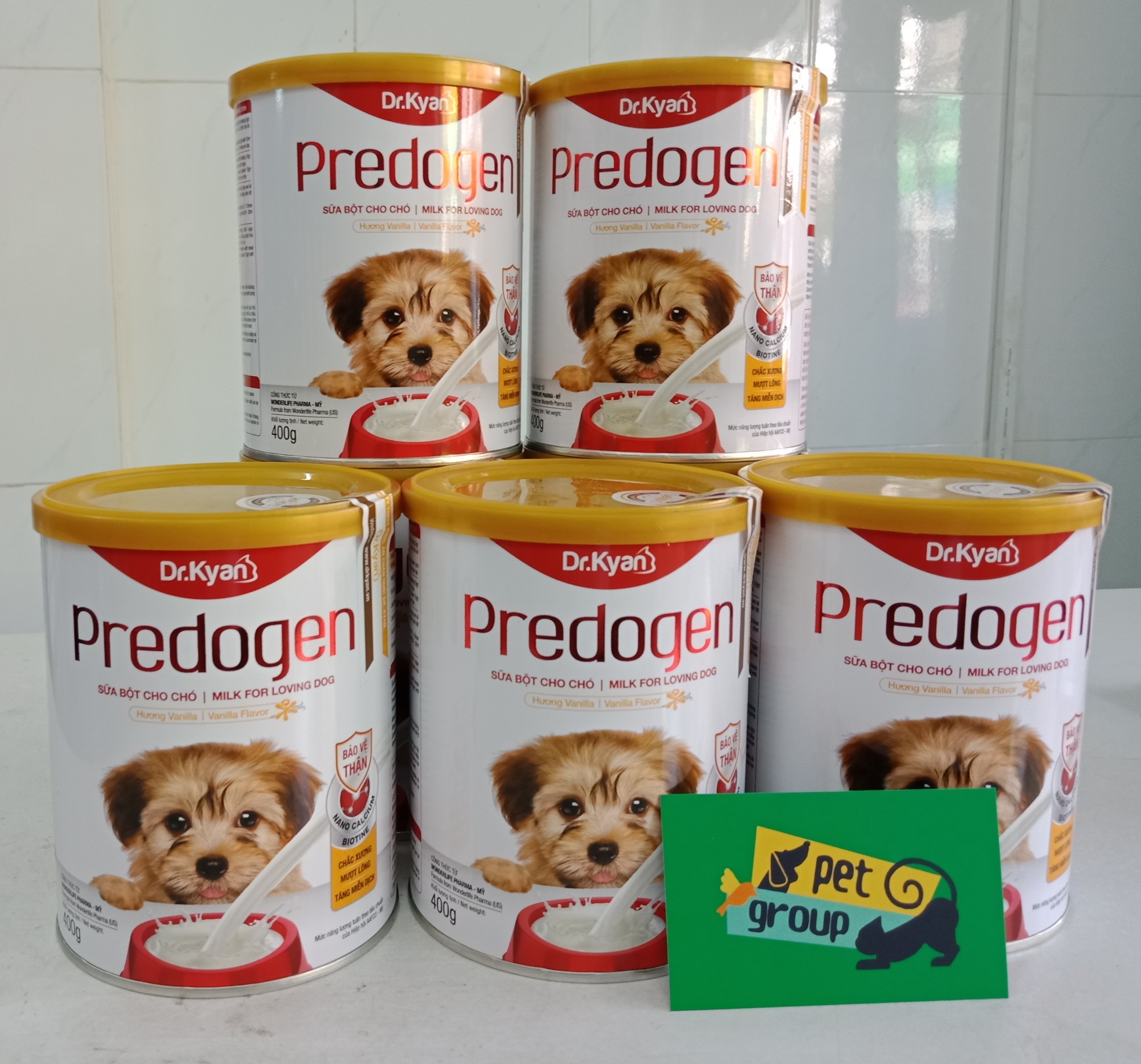 SỮA BỘT DÀNH CHO CHÓ MỌI LỨA TUỔI LON 400GR - DR.KYAN PREDOGEN