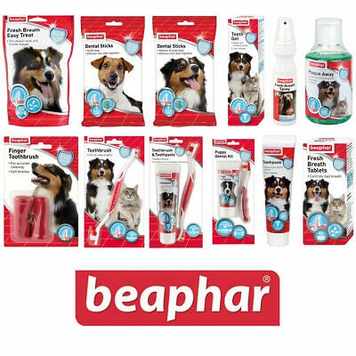 [HCM]Xịt Vệ Sinh Răng Miệng Chó Mèo Beaphar Fresh Breath 150ml