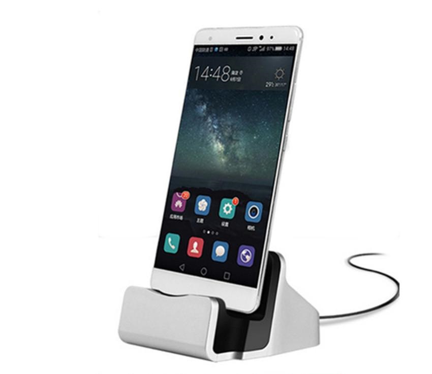 Dock sạc kiêm giá đỡ đa năng cho điện thoại - cổng sạc Micro USB