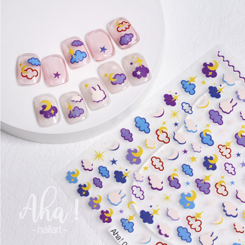 Hình dán móng tay - Sticker dán móng mã số A030