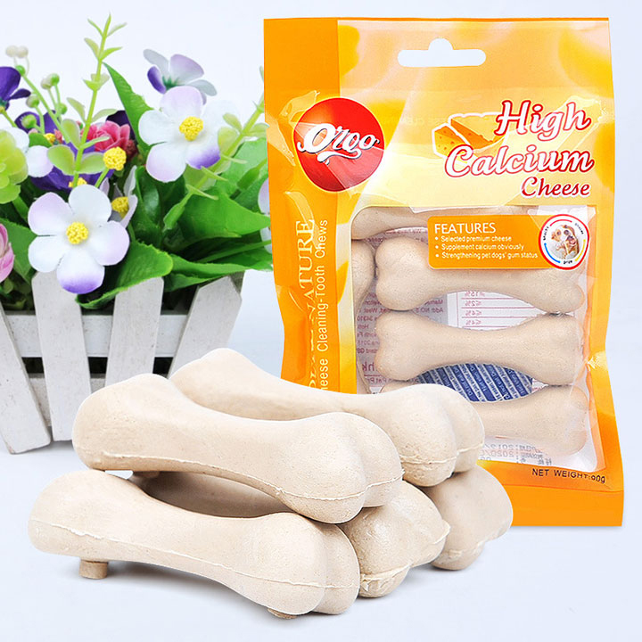 Xương gặm sạch răng cho chó Orgo gói 90g