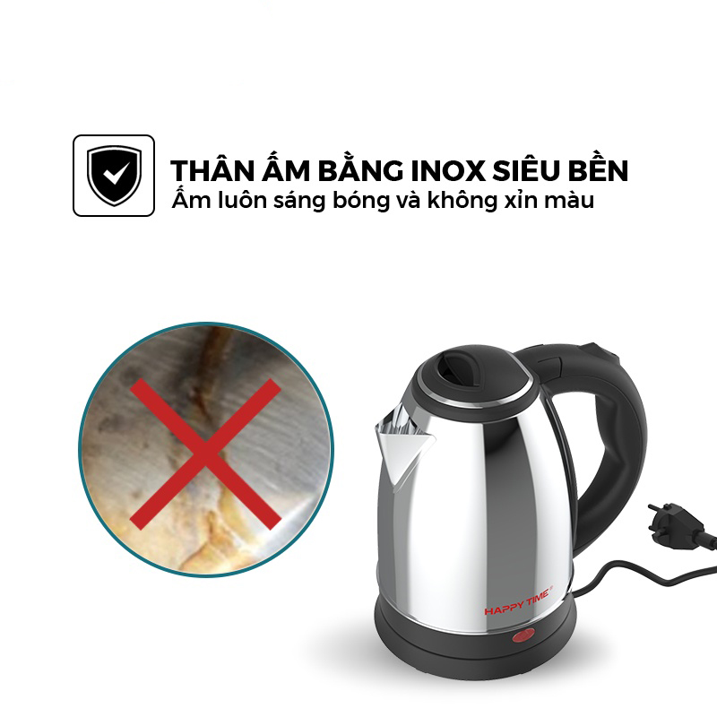 [HB Gift] [Hàng Tặng Không Bán] Ấm Siêu Tốc 1.5L SunHouse Happy Time HTD1055