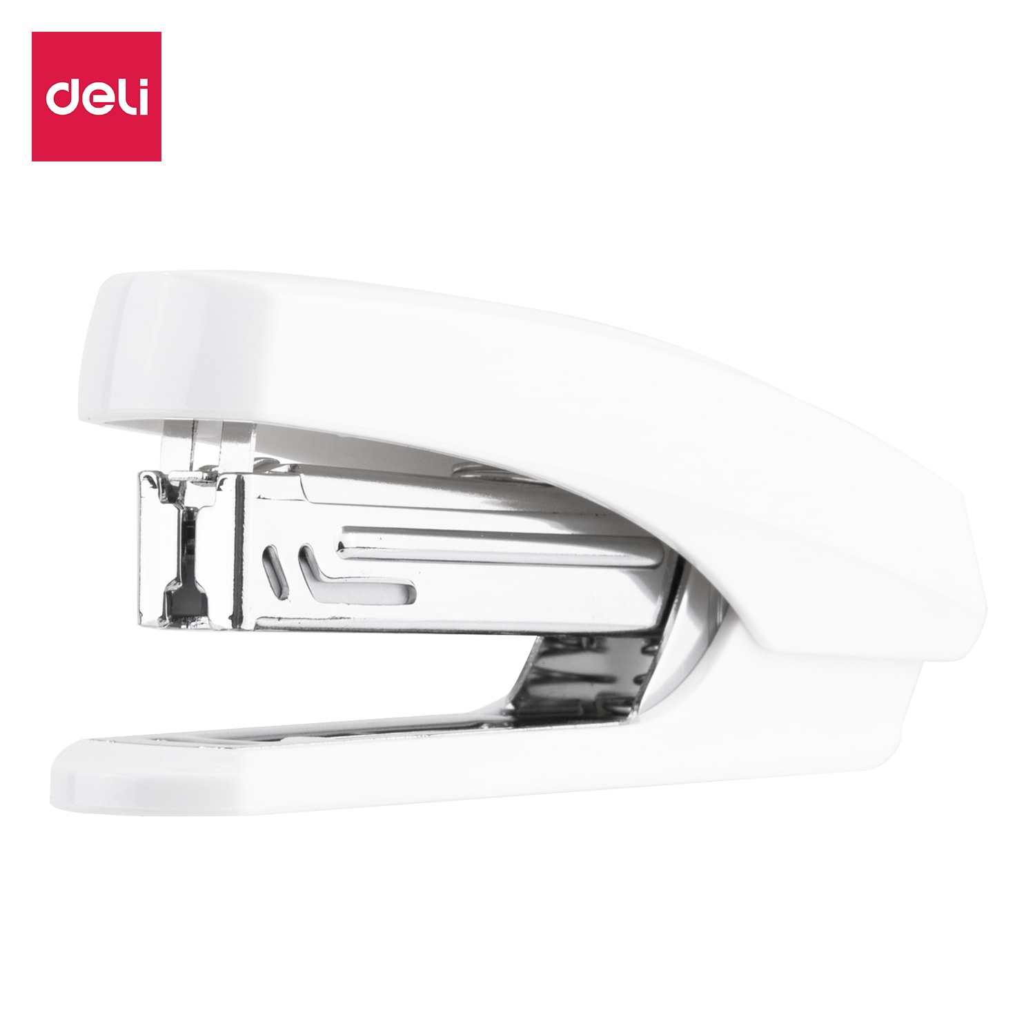 Dập ghim #10, 15 trang deli -trắng/đen - 1 cái - e0238
