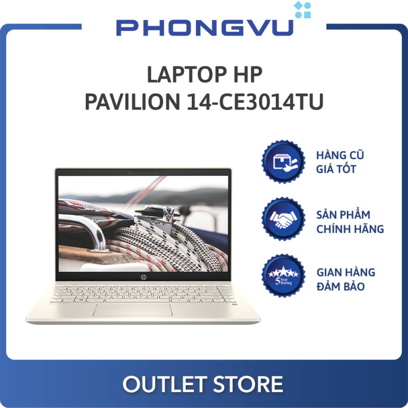Bảng giá Laptop HP Pavilion 14-ce3014TU (8QP03PA) (i3-1005G1) (Vàng) - Laptop cũ Phong Vũ