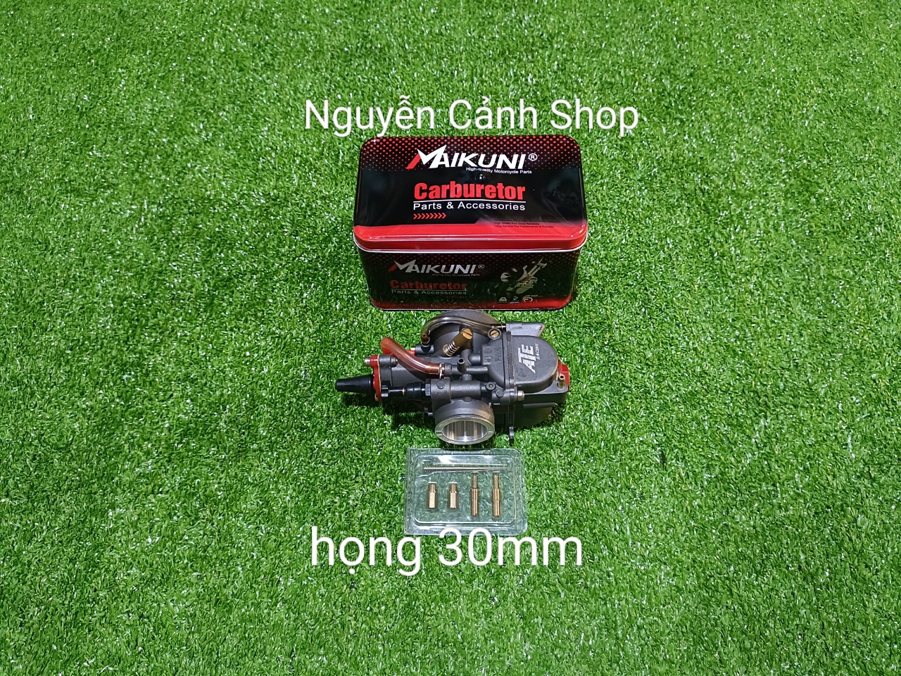 Bình xăng con MAIKUNI họng 28-30-32mm ga dẹp