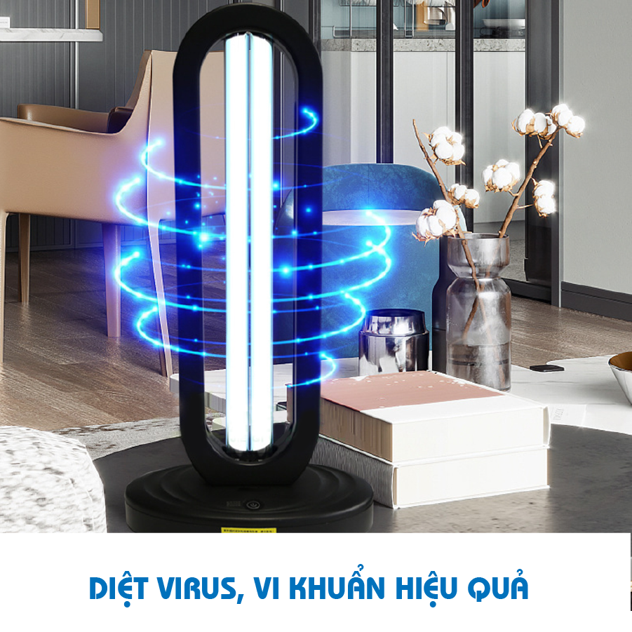 Đèn UV khử khuẩn 801 có ozon không remote