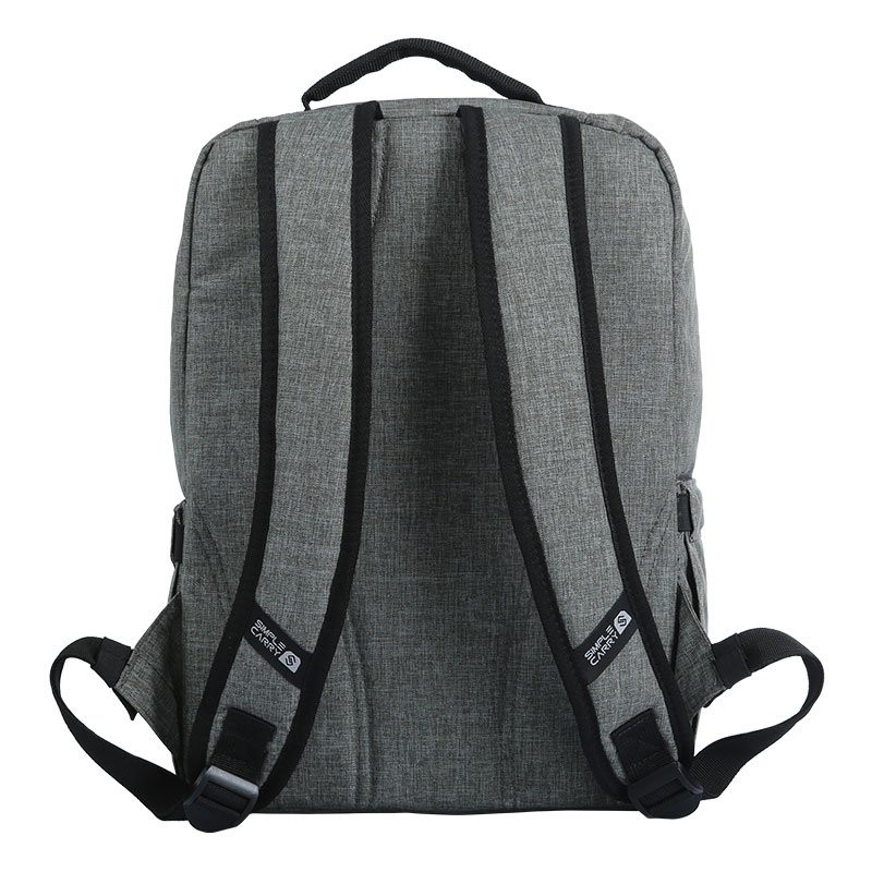 [HCM]Balo Thời Trang Cao Cấp Simple Carry ISSAC 6 B.Grey