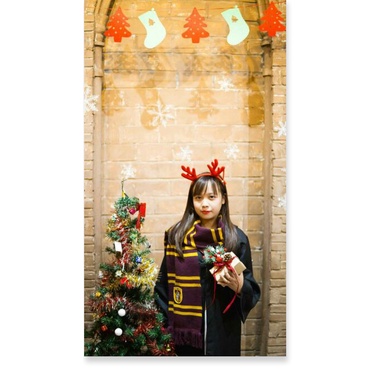 Khăn quàng len Hogwarts - Harry Potter