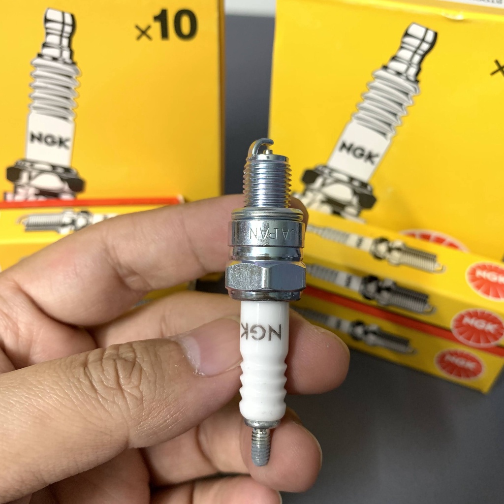 Bugi xe máy NGK sịn đánh lửa mạnh, phù họp cho các dòng xe