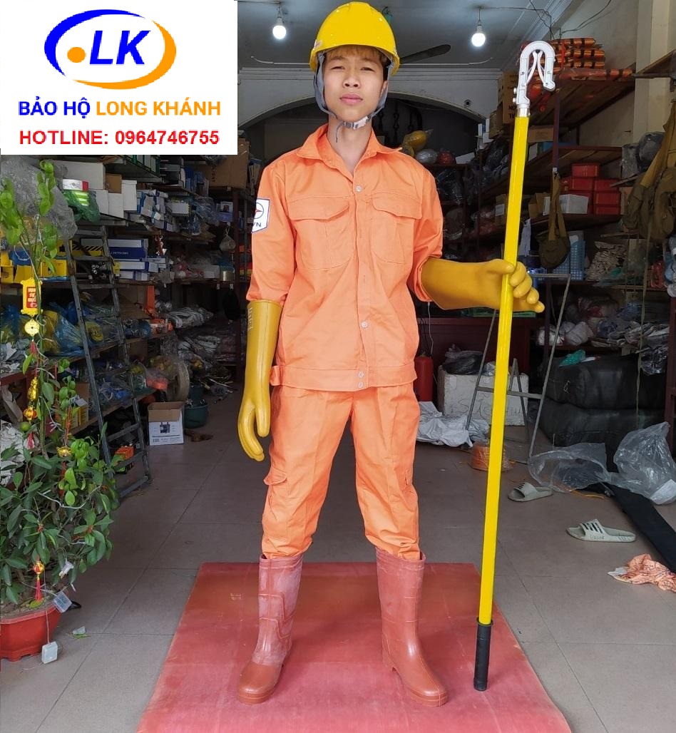 Quần áo thợ điện loại dày