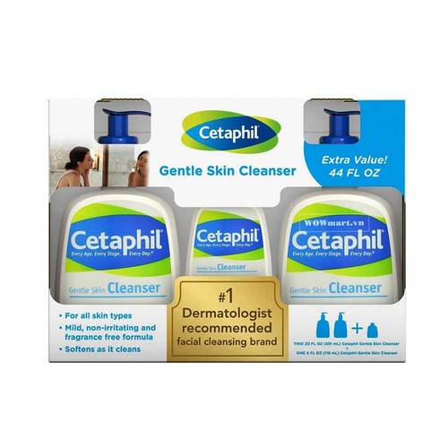 Bộ sữa rửa mặt Cetaphil