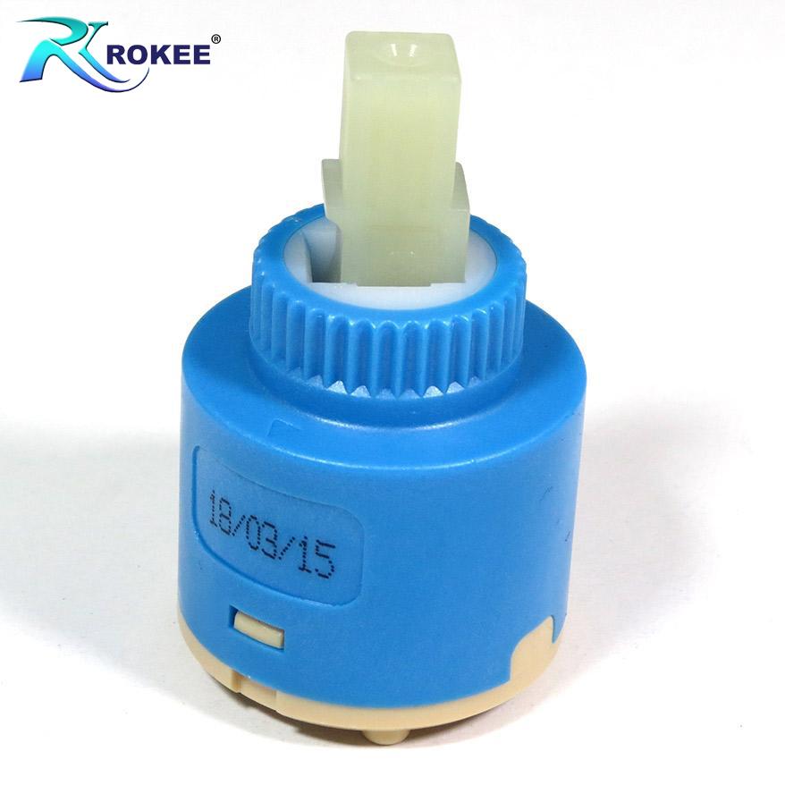 Van vòi nước nóng lạnh Ceramic 40mm DL-CR40 (Xanh)
